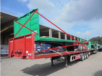 Semirimorchio cassonato/ Pianale FRUEHAUF