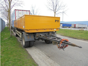 Rimorchio pianale/ Cassonato WAF JF 9820: foto 2