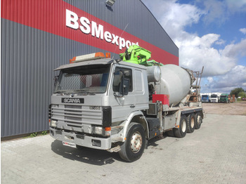 Autobetoniera SCANIA 113