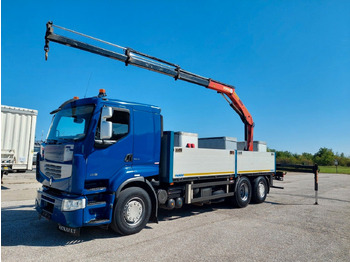 Autocarro con pianale/ Cassone fisso RENAULT Premium