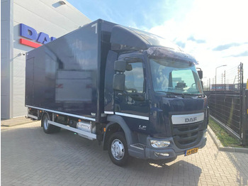 Autocarro furgonato DAF LF 210 Day Cab, Plywood Box, Zijdeur, Laadklep: foto 3
