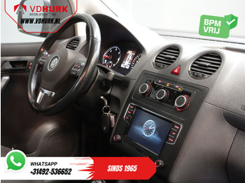 Furgoncino Volkswagen Caddy 1.6 TDI 100 pk Maxi BPM VRIJ! NL Auto/ Cruise/ Imperiaal/ Camera/ PDC/ Airco/ Trekhaak: foto 3