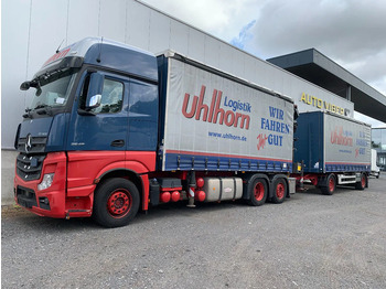 Camion centinato MERCEDES-BENZ Actros 2548