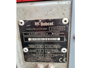 Miniescavatore Mini Pelle BOBCAT 1138 KGS: foto 5
