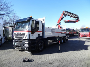Autocarro con pianale/ Cassone fisso IVECO Stralis 420