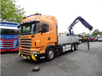 Autocarro con pianale/ Cassone fisso SCANIA R 480