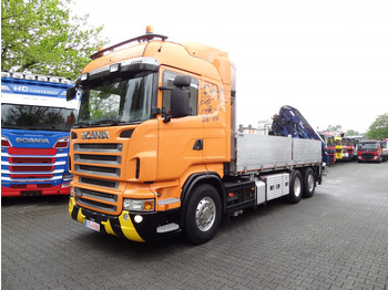 Autocarro con pianale/ Cassone fisso SCANIA R 480