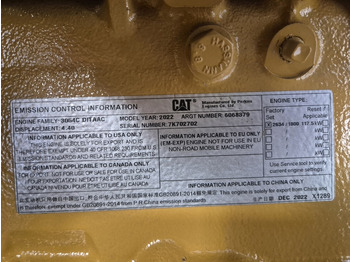 Motore per Macchinario industriale nuovo Caterpillar  3054C DITAAC Engine + Radiator: foto 2