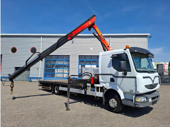 Camion con gru Renault Midlum 220 DXI / PALFINGER PK8501 / REMOTE / ROTATOR / ONLY:189280 KM / AUTOMATIC / EURO-5 / 2009: foto 3