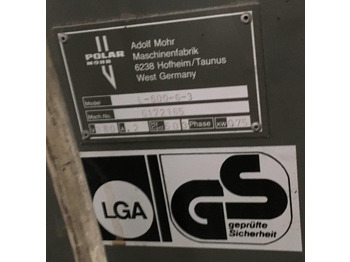 Macchina da stampa Pilelifter Polar Mohr L 600-G-3 with adjustable Forks: foto 2