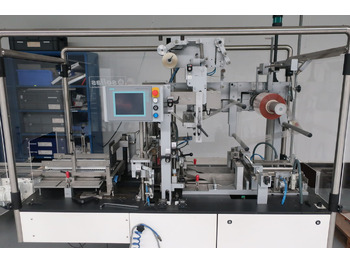 Macchina per imballaggio Sollas SX 60 film wrapping machine with moen maskinbyg pick and place feeder: foto 2 Macchina per imballaggio Sollas SX 60 film wrapping machine with moen maskinbyg pick and place feeder: foto 2