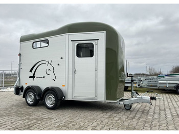 Trailer trasporto cavalli nuovo Cheval Liberte Touring Country XL przyczepa na dwa konie | duża siodlarnia | drzwi boczne | rampa przednia | 387×179 cm | ALUMINIOWA | Debon | dostawa | mocna i solidna |: foto 4