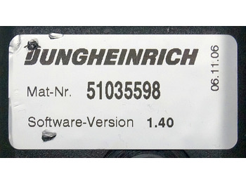 ECU per Mezzo di movimentazione Jungheinrich 50466420 | Rij/hef regeling Drive/Lifting controller AS2409k SW 1,4: foto 3 ECU per Mezzo di movimentazione Jungheinrich 50466420 | Rij/hef regeling Drive/Lifting controller AS2409k SW 1,4: foto 3