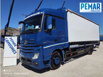 Camion centinato MERCEDES-BENZ Actros 1836