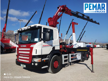 Camion con gru SCANIA P 420