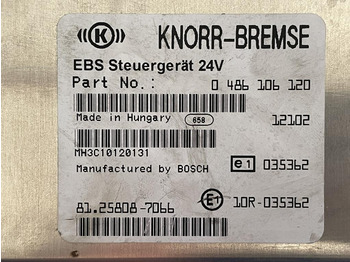 ECU per Camion MAN EBS BRAKE CONTROL UNIT - 81.25808.7066: foto 3