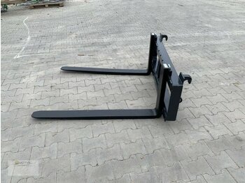 Forche per Trattore nuovo Vemac Palettengabel 2000kg 2to Euro Ballenspiess Traktor Frontlader NEU: foto 2