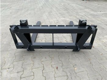 Forche per Trattore nuovo Vemac Palettengabel 2000kg 2to Euro Ballenspiess Traktor Frontlader NEU: foto 4