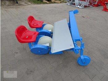 Piantapatate nuovo Vemac Pflanzmaschine Setzmaschine Gemüse Erdbeeren Kartoffelpflanzmaschine NEU 2reihig: foto 4