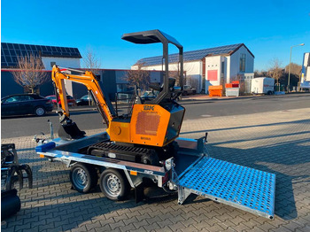 Miniescavatore, Rimorchio Minibagger BK1500JS + Anhänger *INKL.19% MWST*BERGER KRAUS*KUBOTA*JOYSTICK*ZUBEHÖRPAKET*SOFORT!*: foto 5