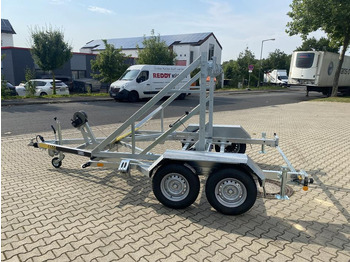 Rimorchio porta bobine Vermietung / Kabelanhänger 3500KG / Nutzlast 2825KG / Kabeltrommel-Anhänger / Glasfaser/ 1 Woche: foto 4