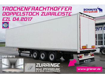 Semirimorchio furgonato Schmitz Cargobull SKO 24/ ZURRLEISTE / LASI/DOPPELSTOCK  ZURRINGE: foto 1