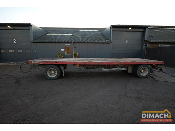 Semirimorchio cassonato/ Pianale VAN HOOL