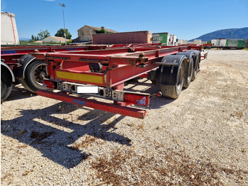 Semirimorchio portacontainer/ Caisse interchangeable ASCA