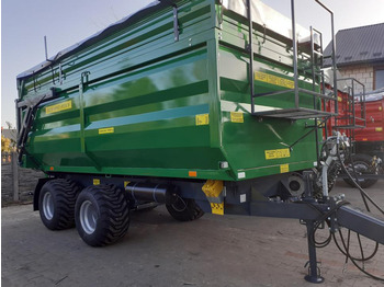 Rimorchio a cassone agricolo nuovo Techmont Anhänger Tandemkipper / Trailer / Remorque / Rimorchio / Remolque tándem / Прицеп монолитный двухосный тандем / Przyczepa tandem PTTCW112 12 t: foto 5