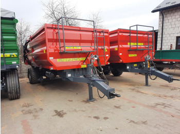 Rimorchio a cassone agricolo nuovo Techmont Anhänger Tandemkipper / Trailer / Remorque / Rimorchio / Remolque tándem / Прицеп монолитный двухосный тандем / Przyczepa tandem PTTCW112 12 t: foto 3