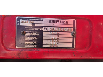 Autocarro scarrabile Mercedes-Benz DB 2538 AK 6x4 Meiller Getriebe überholt: foto 4