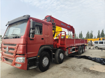 Autocarro ribaltabile Howo Truck crane 16tons: foto 2