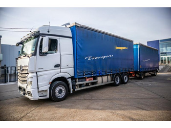 Camion centinato MERCEDES-BENZ Actros 2548