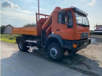 Autocarro ribaltabile, Camion con gru MAN LE 18-280 , 4X4 , Tipper , Palfinger PK 9501: foto 5