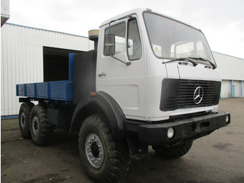 Autocarro con pianale/ Cassone fisso Mercedes-Benz FAP 2026 , V8 , 6x6 , ZF Manual , Spring suspension , ex: foto 4