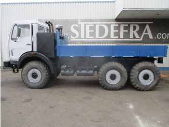 Autocarro con pianale/ Cassone fisso Mercedes-Benz FAP 2026 , V8 , 6x6 , ZF Manual , Spring suspension , ex: foto 2