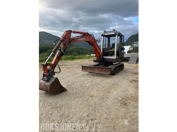 Escavatore 1997 Kubota KX 121-2 gravemaskin med 2 skuffer og klype: foto 2