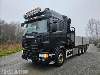 Camion con gru SCANIA G 480