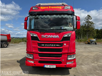 Autocarro ribaltabile 2018 Scania R580 GODT UTSTYRT TIPPBIL MED 3 AKSLET HENGER: foto 3
