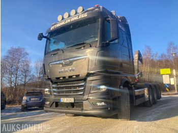 Autocarro scarrabile 2021 MAN TGX krokbil med dumperkasse og kranflak. 8X4 EURO 6: foto 4