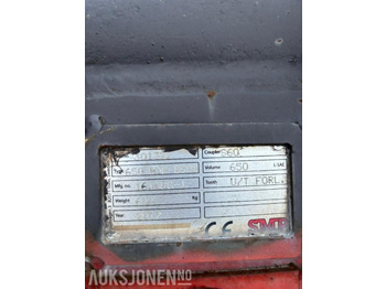 Attrezzatura per Macchina da cantiere 2017 SMP skuff 650 l - S60: foto 3 Attrezzatura per Macchina da cantiere 2017 SMP skuff 650 l - S60: foto 3