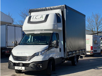 Furgone centinato nuovo IVECO DAILY 35S18HP  D30C | PRITSCHE PLANE + SCHLAFKABINE + LADERAMPE: foto 3