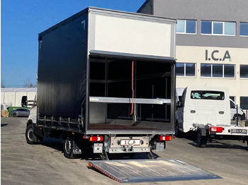 Furgone centinato nuovo IVECO DAILY 35S18HP  D30C | PRITSCHE PLANE + SCHLAFKABINE + LADERAMPE: foto 5