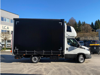 Furgone centinato nuovo IVECO DAILY 35S18HP  D30C | PRITSCHE PLANE + SCHLAFKABINE + LADERAMPE: foto 2