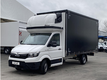 Furgone centinato nuovo MAN TGE 3.180 L4 2.0 TDI | PRITSCHE PLANE + SCHLAFKABINE: foto 3