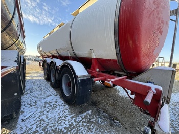 Semirimorchio cisterna per il trasporto di alimenti LAG cisterna 30 T - sasiu inox - inox alimentar - 1998: foto 5