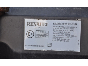 Motore per Camion Renault DXi11 460-EU V Renault PREMIUM DXI: foto 4
