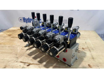 Macchina da cantiere Proportional Valve Cetop valve 6 functions 16GPM 60 l/min + Scanreco G2B Radio Remote and manual operation: foto 2