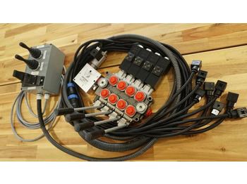 Macchina forestale Proportional control box 12V  2 joysticks + finger controller + monoblock Galtec for Palfinger, Kubota, Fassi, Hiab: foto 2