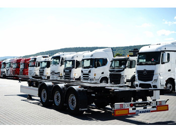 Semirimorchio portacontainer/ Caisse interchangeable Krone / NACZEPA PODKONTENEROWA / MAŁO UŻYWANA / UNIWER: foto 5